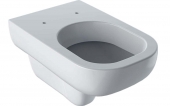 Geberit Smyle - Wall Hung Washdown WC with flushing rim white with KeraTect