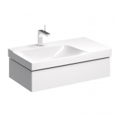 Geberit Xeno² - Unterschrank für Waschtisch mit Ablage rechts mit 1 Schublade 880x220x462mm weiß