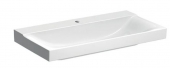 Geberit Xeno² - Washbasin 900x480mm with 1 tap hole without overflow white with KeraTect