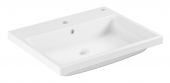 Grohe Cube - Einbau-Waschtisch 605 x 490 mm weiß mit PureGuard
