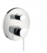 AXOR Starck - Concealed single lever bathtub mixer for 2 outlets chrome