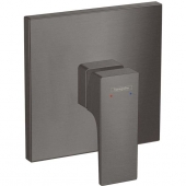 hansgrohe Metropol - Concealed single lever shower mixer for 1 outlet brushed black chrome