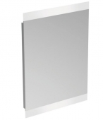 Ideal Standard Mirror & Light - Mirror with LED lighting 500mm mirrored / aluminium / satin