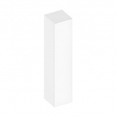 Keuco Edition 90 - Tall cabinet with 1 door & hinges right 400x1850x385mm white matt/white matt