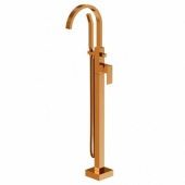 Steinberg Series 135 - Floorstanding Single Lever Bathtub Mixer with 2 outlets rose gold