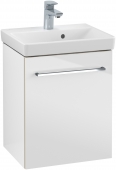 Villeroy & Boch Avento - Waschtischunterschrank 430 x 514 x 352 mm Anschlag links crystal white