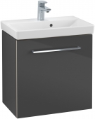 Villeroy & Boch Avento - Waschtischunterschrank 530 x 514 x 352 mm Anschlag rechts crystal grey