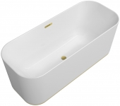 Villeroy & Boch Finion - Badewanne Ventil Überlauf Wasserzulauf Emotion-Funktion gold white alpin