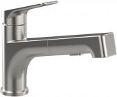 Villeroy & Boch Junis Shower - Einhand-Spültischbatterie edelstahl massiv