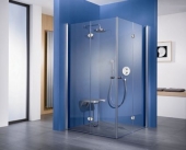 HSK - Corner entry with folding hinged door, 96 special colors 800/900 x 1850 mm, 56 Carré