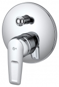 Ideal Standard CeraMix Blue - Concealed single lever bathtub mixer for 2 outlets chrome