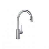 Blanco Candor-S - Single lever kitchen mixer L-Size with Swivel Spout stainless steel brushed 