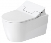 Duravit SensoWash Slim - Wand-WC-Set SensoWash Slim Sitz HygieneFlush Rimless