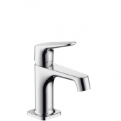 Hansgrohe Axor Citterio M - Einhebel-Waschtischmischer mit Zugstangen-Ablaufgarnitur für Handwaschbecken 