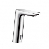 Hansgrohe Metris S - Infrared electronic tap mains powered 150 without waste set chrome