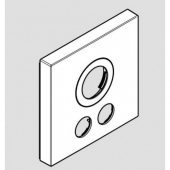 Hansgrohe - Rosette für vertauschte Anschlüsse Thermostat UP ShowerSelect S 1 Verbraucher chrom