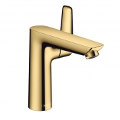 hansgrohe Talis E - Single Lever Basin Mixer 150 with pop-up waste set polished gold-optic