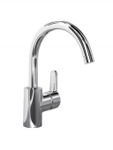 Ideal Standard Connect - Single lever kitchen mixer with swivel spout chrome