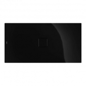 KALDEWEI Avantgarde Conoflat - Shower tray 1300x1000mm black lava matt with easy-clean finish without antislip