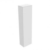 Keuco Edition 400 - Tall Cabinet with 1 door & hinges left 450x1769x300mm white structure/white structure