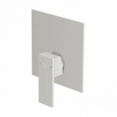 Steinberg Series 160 - finish set for single lever shower mixer for 1 outlet brushed nickel