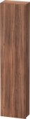 Duravit DuraStyle - Hochschrank 240 x 400 x 1800 mm 1 Tür nussbaum natur / weiß matt