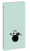 Geberit Monolith - Sanitärmodul für Wand-WC 1010 mm Glas mint