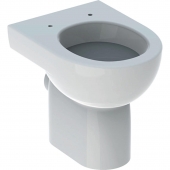 Geberit Renova Nr. 1 - Flachspül-WC bodenstehend Abgang waagerecht freier weiß mit KeraTect