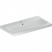 Geberit iCon Light - Waschtisch 900x480mm mit Hahnloch mit Überlauf weiß