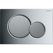 Geberit Sigma01 - Operating plate high gloss / satin coated for 2-flush