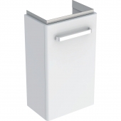 Geberit Renova Nr. 1 Comprimo - Handwaschbecken-Unterschrank weiß matt / weiß hochglanz