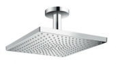 Hansgrohe Raindance E 300 - Air 1jet overhead shower with ceiling connector 100 mm chrome
