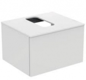Ideal Standard Adapto - Waschtisch-Unterschrank 1 Auszug 600 x 503 x 368 mm hochglanz weiß lackiert