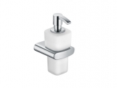Keuco Elegance - Replacement glass for foam soap dispenser; Frosted opal glass,