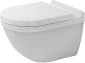 Duravit Starck 3 - Wand-Tiefspül-WC 360 x 540 mm rimless weiß