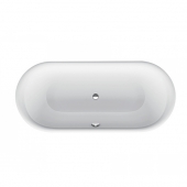 BETTE Lux - Baignoire ovale 1800 x 800mm blanc