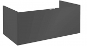 Emco Universal - Waschtisch mit Unterschrank schwarz 1008x440x522 mm