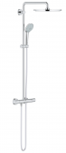 Grohe Euphoria - XXL System 310 Duschsystem mit Thermostatbatterie für Wandmontage