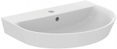 Ideal Standard Connect Air - Lavabo 600x460mm avec 1 trou de robinetterie avec trop-plein blanc avec IdealPlus