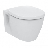 Ideal Standard Connect - Wand-WC spülrandlos Kombipaket mit WC-Sitz weiß