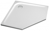 Ideal Standard Ultra Flat - Pentagonale receveur de douche 1000 mm