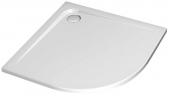 Ideal Standard Ultra Flat - Quart de cercle receveur de douche 1000 mm