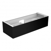 Keuco Edition 11 - Meuble sous vasque avec 1 tiroir 1400x350x535mm noir mat/noir mat