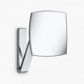 Keuco iLook_move - Miroir cosmétique Agrandissement x5 sans éclairage nickel brossé