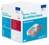 Villeroy & Boch Architectura - Tiefspülklosett Combi-Pack DirectFlush weiß alpin