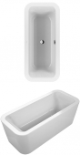 Villeroy & Boch Loop & Friends - Badewanne 1800 x 800 mm Eckig Acryl weiß alpin