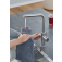 Grohe Red - Einhand-Küchenarmatur DUO mit Boiler L-Size und L-Auslauf supersteel environment 6