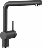Blanco Linus-S - Küchenarmatur Silgranit-Look Hochdruck anthrazit