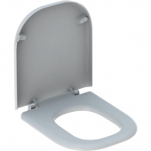 Geberit Renova Comfort - WC-Sitz barrierefrei eckiges Design weiß