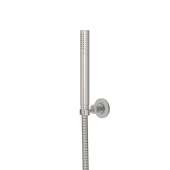Steinberg Serie 100 BN - Handbrause mit Wandhalter und Metallbrauseschlauch brushed nickel